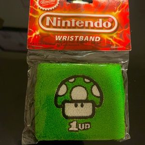 Nintendo Extra Life Green Terry Wristband
